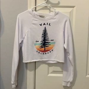 This is a cropped long sleeve!